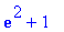 exp(2)+1